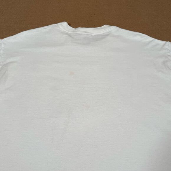 Vintage Elvis Presley Graphic T-Shirt 90s Rock Tee White Music Memorabilia XL - Picture 5 of 8